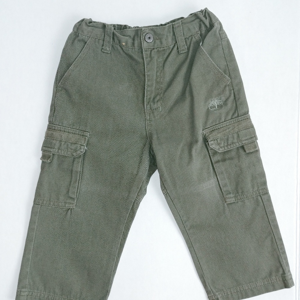 Timberland Green Cargo Pants (Boys)
